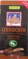 Chocolat Noir Aux Epices De Noel