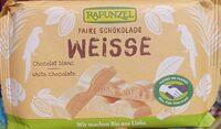 Faire Schokolade Weisse