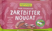 Faire Schokolade Zartbitter Nougat