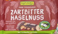 Faire Shokolade Zartbitter Haselnuss