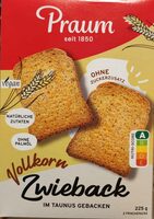 Vollkorn Zwieback