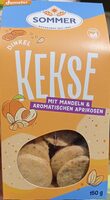 Dinkel Kekse mit Mandeln und Aprikosen