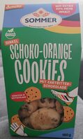 Schoko-Orange Cookies