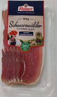 Schwarzwälder Schinken jambon.