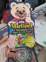 Martinel Mortadella fragedă  din carne de porc
