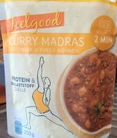 Curry Madras mit Linsen & Pinto-Bohnen
