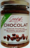 Chocolat mit Espressokaffeebohnen