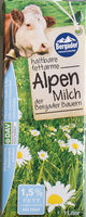 Haltbare fettarme Alpen Milch