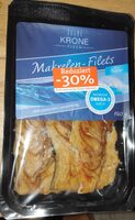 Makrelen-Filets, heißgeräuchert, mit Haut