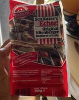 Nürnberger Rostbratwürstchen, Echte Originale