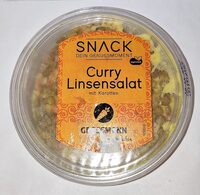 Curry-Linsensalat mit Karotten