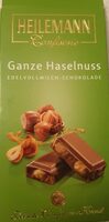 Ganze Haselnuss Edelvollmilch-Schokolade