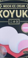 Mochi ice cream strawberry
