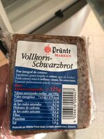 Vollkornschwarzbrot