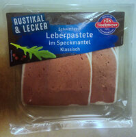 Schnittfeste Leberpastete im Speckmantel - Klassisch