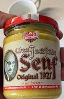Max Jackstädt Senf