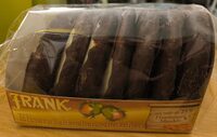 ELISEN-Lebkuchen auf Oblaten schokoliert