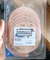 Mortadella mit pistazien