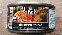 Thunfisch in pikantem Dressing mit Gemüse