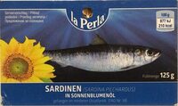 Sardinen in Sonnenblumenöl