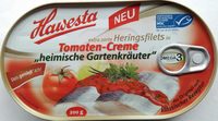 Heringsfilets in Tomaten-Creme "heimische Gartenkräuter"