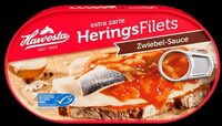 Herings Filets - Zwiebel Sauce