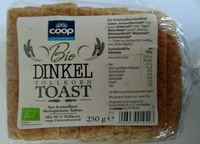 Bio Dinkel-Vollkorn-Toast
