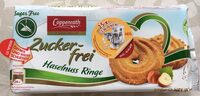 Zuckerfrei Haselnuss Ringe