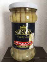 Spargelköpfe, Weiss, Geschält