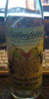 Holunderblüte mit Birne Erfrischungsgetränk