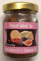 Feigen-Rosa Pfeffer Senfsauce