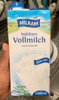 Haltbare Vollmilch