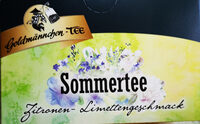 Sommertee Zitronen-Limettengeschmack