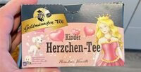 Kinder Herzchen Tee