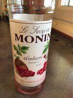 Sirop de framboises