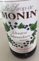 Sirop de cassis