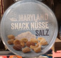 SNACK Nüsse, geröstet & gesalzen