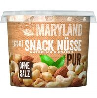 Snack Nüsse pur