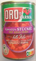 Tomaten stückig mit Kräutern