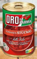 Tomaten stückig scharf