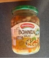 Bohnensalat verfeinert mit Weißweinessig