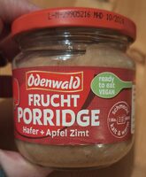 Frucht Porridge Hafer + Apfel Zimt