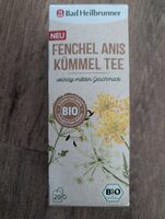 Fenchel Anis Kümmel Tee, 1 Beutel