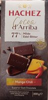 Chocolate mango chili 77%