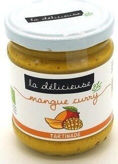 Tartinade bio mangue curry