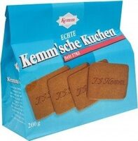 EDEKA Kemm Echte Kemm'sche Kuchen 200G (Kemm) 2,89€  14,45€ 1kg