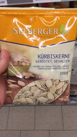 Seeberger Kürbiskerne Geröstet Und Gesalzen