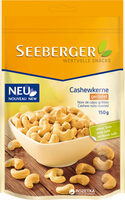 Geröstete Cashews ohne Salz