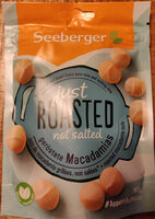 Just roasted not salted Macadamias