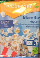 Mikrowellen-Popcorn salzig